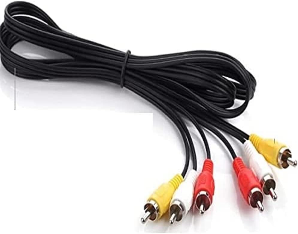 Alternative view of 5006 3Rca To 3 Rca Ses Görüntü Tos Scart Kablosu 1.5 Metre