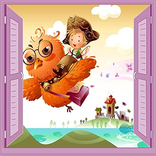 Alternative view of Çocuk Odası Bebek Odası Pencere Poster Duvar Kağıdı Kuş