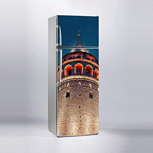 Buzdolabı Kaplama Dolap Kaplama Etiketi Galata Kulesi