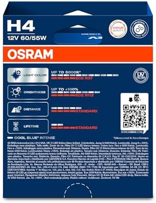 H4 Blue Intense Next Gen 5000K Beyaz Işık (Takım-2 Adet)