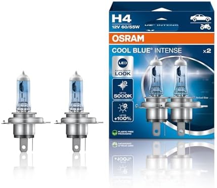 Alternative view of H4 Blue Intense Next Gen 5000K Beyaz Işık (Takım-2 Adet)