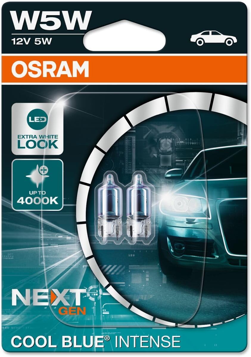 Blue Intense Nex Gen T10 4000K Beyaz Işık Ampulü (2'li Set)