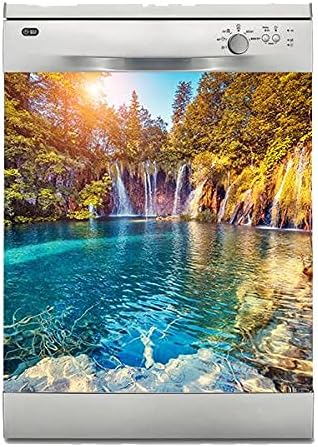 Bulaşık Makinesi Kaplama Beyaz Eşya Kaplama 3D Şelale