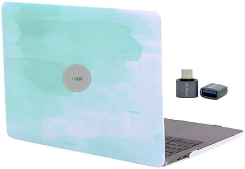 Alternative view of MacBook Air 13 inç Kılıf Uyumlu M1 A2337 A2179 A1932 ID Dostu İnce Hafif Sert Kapak Darbe Çizilme Koruma Desenli Hard Açık Yeşil
