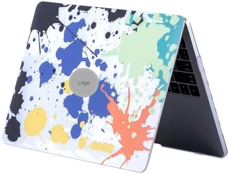 MacBook Pro 13 inç M1–M2 Uyumlu Desenli Sert Kapak Kılıf | Yüksek Çözünürlüklü Baskı | Alt + Üst Kapak | 360° Çizilmeye Dayanıklı Laptop Kılıf Karışık