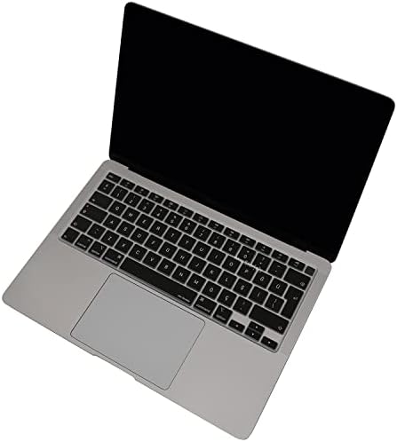 Alternative view of MacBook Air Klavye Koruyucu – 13inç M1 A2337,A2179 Uyumlu • Türkçe Q Düzen • Silikon İnce Kaplama • Toz ve Sıvı Koruması • UK ISO Klavyeyi Türkçeye Çevirme Desteği Siyah