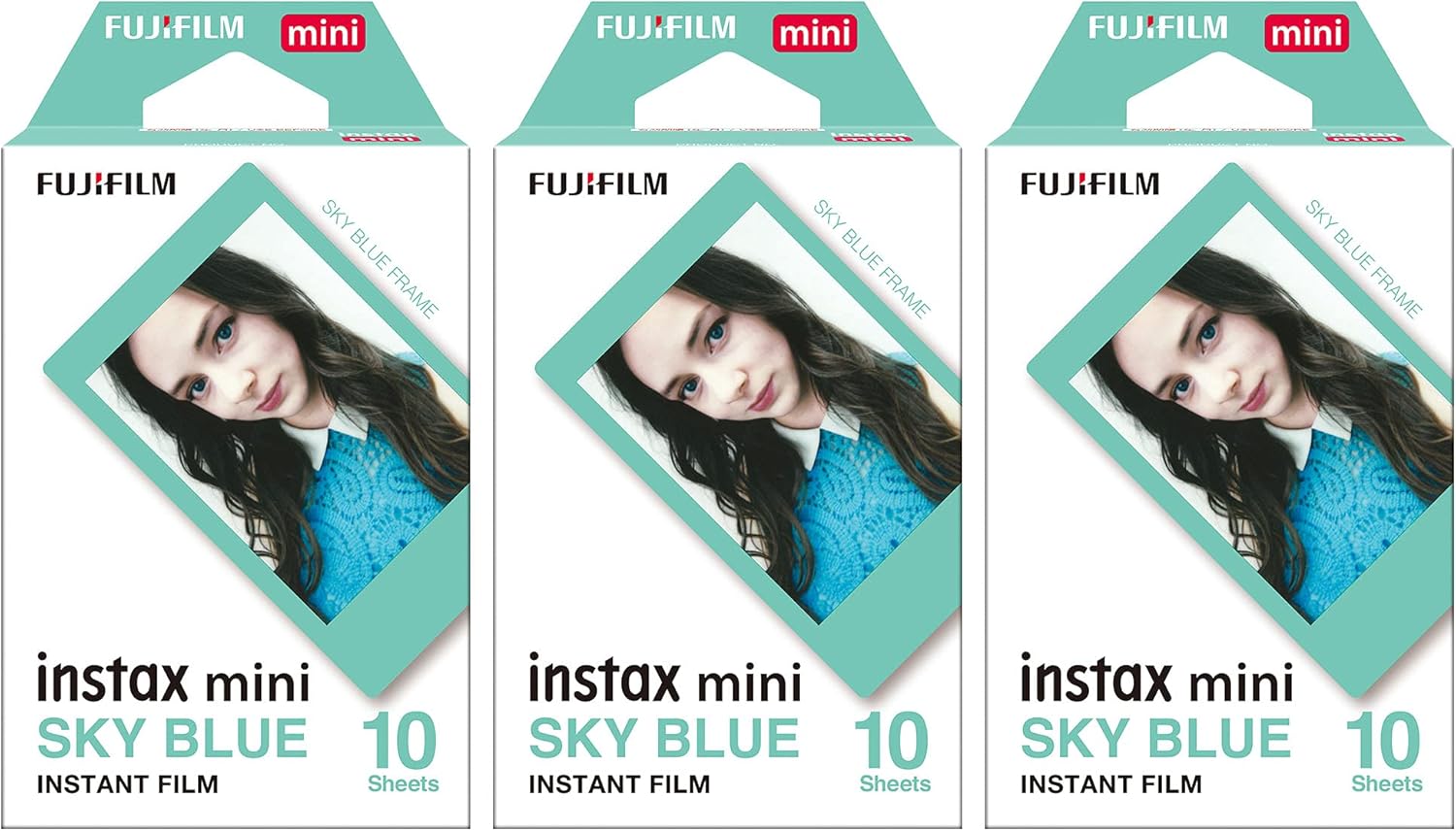 mini Sky Blue Edition 10x3 Film Seti