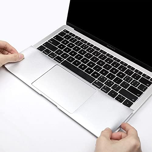 MacBook Air 13.3 A2179 A2337 Touchpad Trackpad Koruyucu Uyumlu M1 ID Mat Ultra İnce Çizilme Önleyici Gümüş