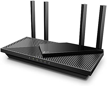 Archer AX55, AX3000 Mbps Dual Band Wi-Fi 6 Router, Fiber Destekli, 4× Gigabit LAN Ports, WPA3, 1× USB 3.0 Port, Oyun için İdeal Xbox/PS4/8K Steam