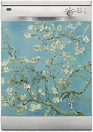 Bulaşık Makinesi Kaplama Beyaz Eşya Kaplama Almond Blossoms
