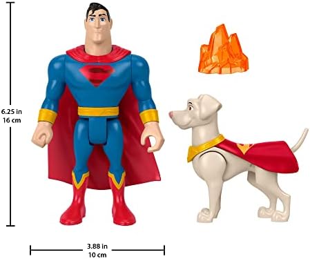 Alternative view of Dc Comics Imaginext Dc League Of Super Pets Kahramanlar Ve Hayvanlar Superman & Krypto