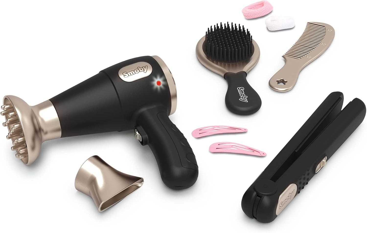 320144, Smoby My Beauty Kuaför Seti, Sesli ve Işıklı, Aksesuarlı, Pilli