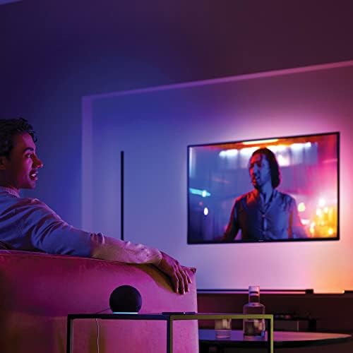 Hue Play Gradient Light Tube Renklı Akıllı Led Aydınlatma, Siyah, 125 cm