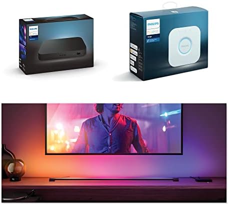 Alternative view of Hue Play Gradient Light Tube Renklı Akıllı Led Aydınlatma, Siyah, 125 cm