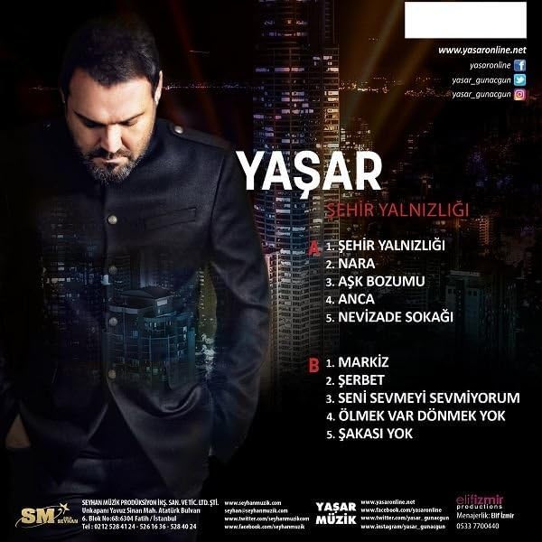 Alternative view of Yaşar Şehir Yalnızlığı Plak