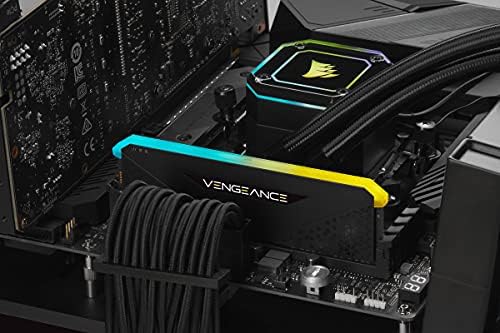Alternative view of Vengeance RGB RS 16 GB (1 x 16 GB) DDR4 3.200MHz C16 Bellek (Dinamik RGB Aydınlatma, Intel ve AMD 300/400/500 Serisi ile Uyumlu) Siyah