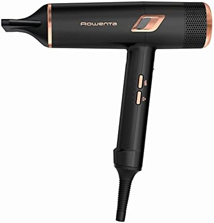 CV9920 Experience Maestria saç kurutma makinesi, 2000 Watt, 6 ayar, ultra hafif, uzun parlaklık, soğuk hava düğmesi, 5 mm + 9 mm konsantre, hacim difüzörü, siyah/bakır