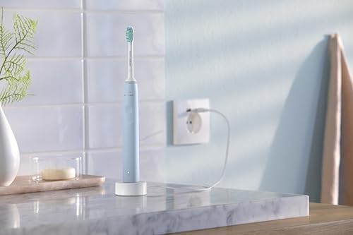 Sonicare 2100 Sonic Şarjlı Diş Fırçası, 3 Kat Daha Fazla Plak Temizliği, 14 Gün Şarj Ömrü, SmartTimer ve QuadPacer Özellikli – HX3651/12