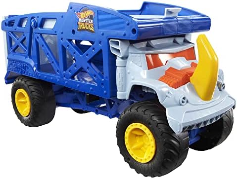 Trucks Rhino Taşıyıcı Kamyon, 12 adet 1:64 ölçekli Trucks veya 32 adet araç taşır, fırlatma için rampası bulunur, 3 yaş ve üzeri HFB13