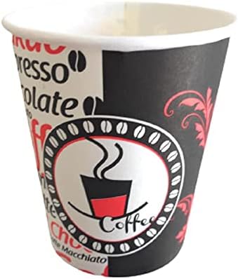 Alternative view of Excodi Cup - [ AYGÜN CUP ] 8 oz Karton Bardak - 250 ml - 160 Adet Kaliteli Otomat Bardağı, Sızdırmaz (kırmızı)