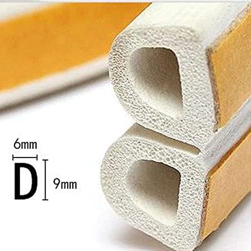 Kapı Pencere Fitili Soğuk İzolasyon Bandı Beyaz 2x3=6 Mt