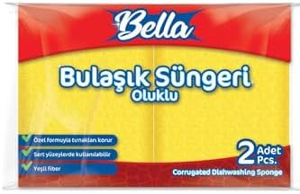 Alternative view of Oluklu Bulaşık Süngeri 2'Li