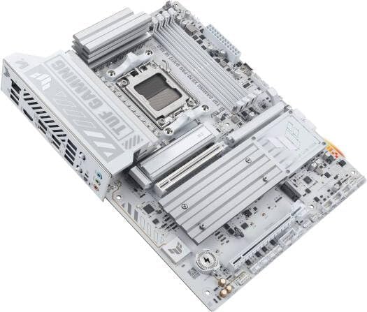 Alternative view of TUF GAMING X870-PRO WIFI7 W NEO AMD X870 AM5 DDR5 9600 HDMI 2xUSB4 4x M2 USB3.2 WiFi 7 + BT AURA RGB 5GBİT LAN ATX