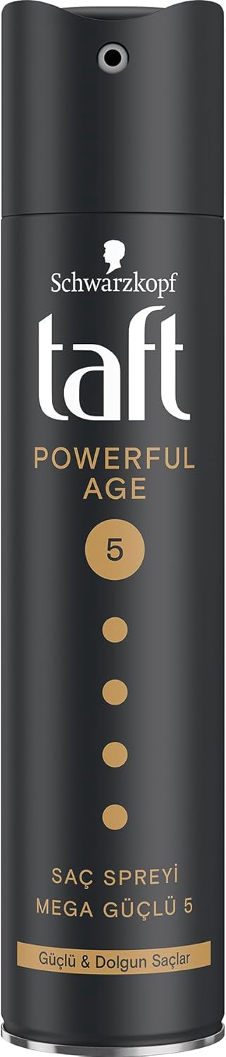 Taft Powerful Age (İnce ve Zayıflamış Saçlar İçin) Sprey 250 ml