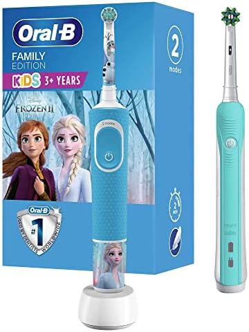 Alternative view of Oral-B Pro Aile Paketi Şarj Edilebilir Diş Fırçası (Pro 1-700 + Kids Karlar Ülkesi)