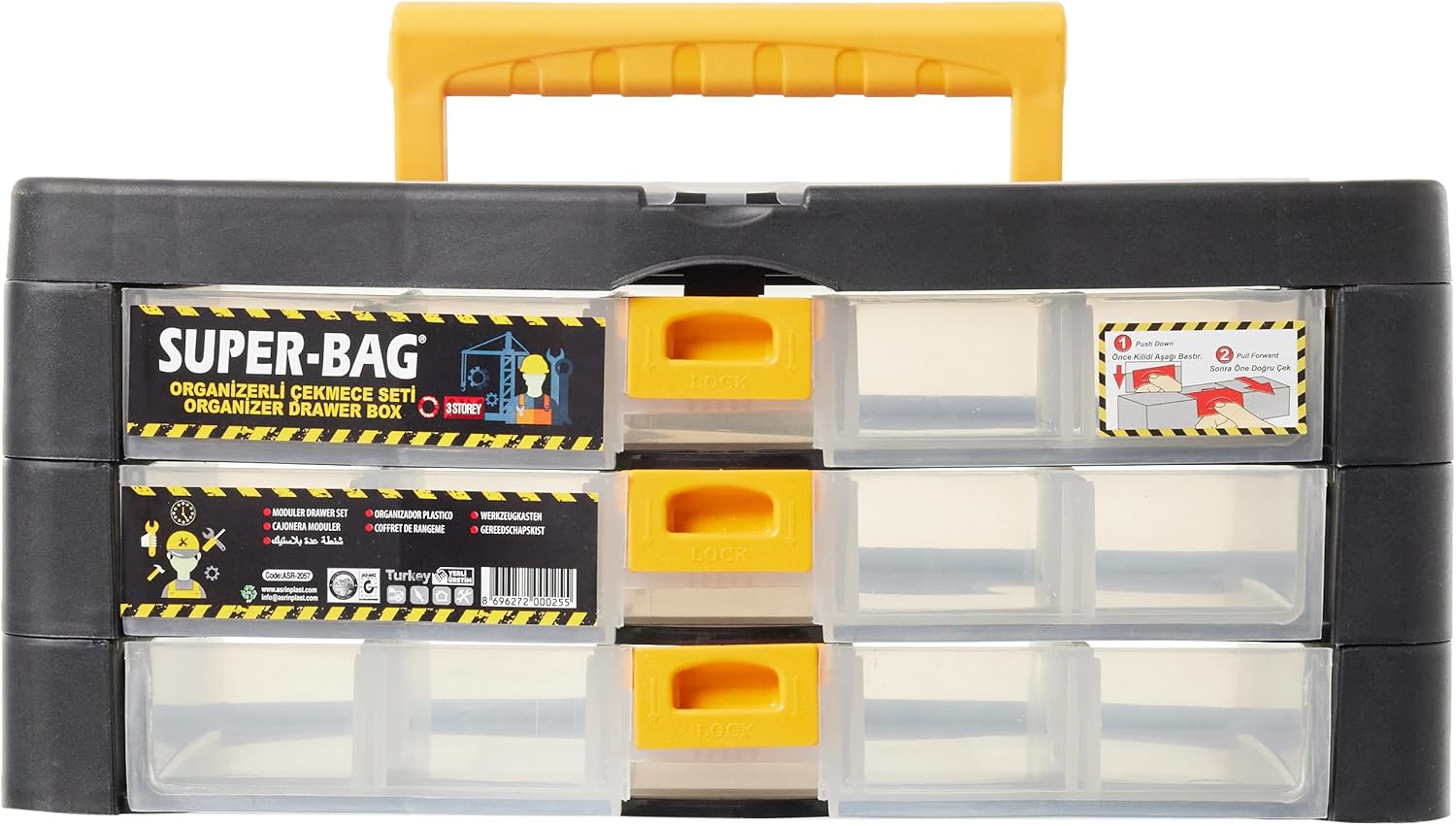 3 Lü Organizer Çekmece