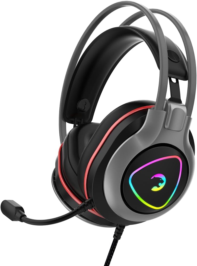 -GAMEPOWER RANGER SİYAH 7.1 RGB GAMING KULAKLIK (Siyah)