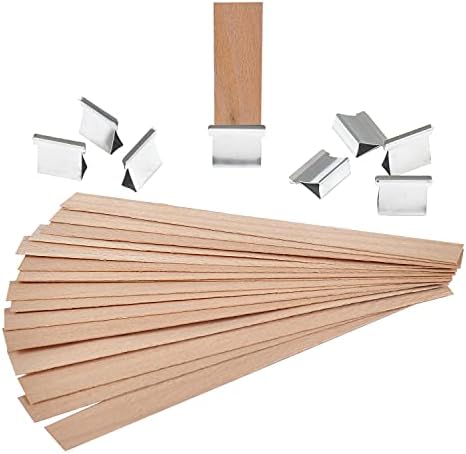 Alternative view of Ahşap Mum Fitili 15'li Set Ve 15 Adet Fitil Sehbası