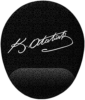 Alternative view of Atatürk imza Bilek Destekli Mouse Pad
