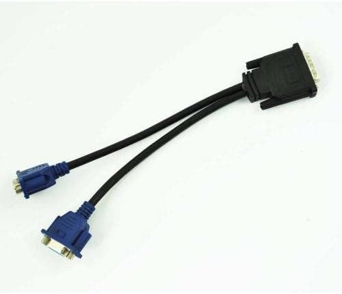 Alternative view of DMS-59 DMS59 59Pin DVI Dvi 2x VGA DMS 59