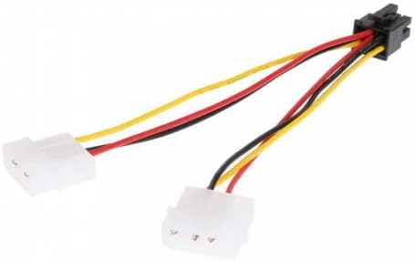 Alternative view of 6 Pin Power Kablo 6 Pin to 2 Molex PCIE Ekran Kartı Güç 6pin