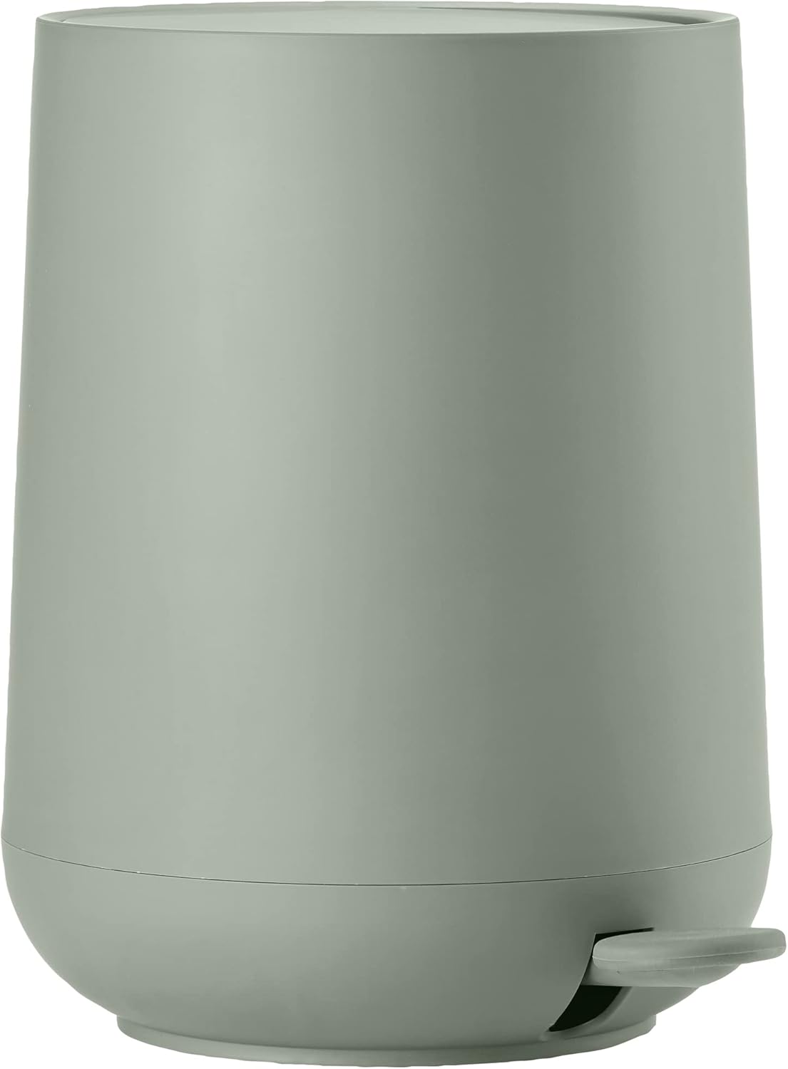 banyo için çöp kutusu, kozmetik kovası, banyo için çöp kutusu, çap 20,5 cm, yükseklik 23,5 cm, kapasite 3 litre, Matcha Green