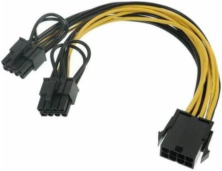 Alternative view of 8 Pin Power Splitter Pci-E Molex 8 Pin Çift 8pin 6 + 2 Pin PCI Ex