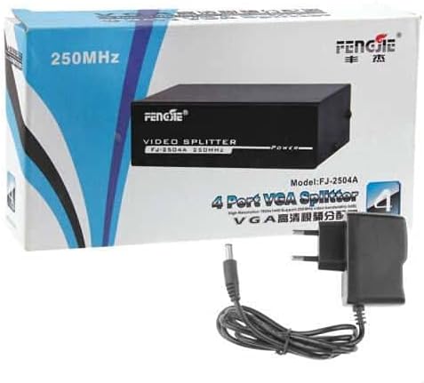 Alternative view of 4 Port Vga Splitter Vga Çoğaltıcı VGA 4 VGA Çoklayıcı 200Mhz