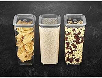 Kare Saklama Kabı, 3X1700 Ml