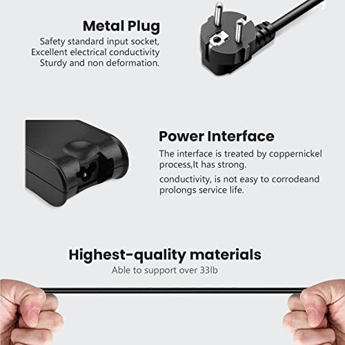 Alternative view of 19.5V 4,62A 90W AC Adaptör Dizüstü Şarj Cihazı Latitude E6410 E6420 E6440 E6510 E6230 E7450 N7010 N7110 Inspiron 14 15 17 14R 15R 17R 8600 Vostro 3460 3560 Xps 17 0cm889 7/5,0mm