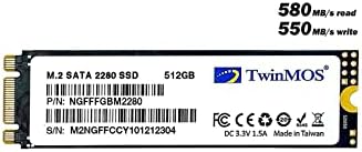 TwinMOS NGFFFGBM2280 M.2 512GB (580/550MB/s) PCIe SATA SSD Disk (22x80MM)
