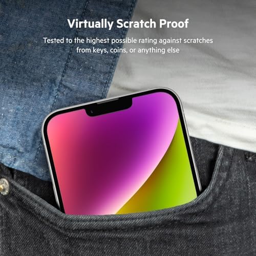 Alternative view of UltraGlass 14 Plus, 13 Pro Max Ekran Koruyucu, AntiMikrobiyal İşlem Görmüş, Kabarcıksız Uygulama ve Kurulum Kılavuzu Tepsisi Dahil, 9H Sertlik Testi Yapıldı, Temperli Cam