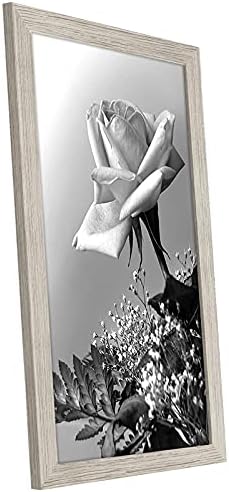 Alternative view of 12x18 Poster Çerçevesi Driftwood - Cilalı Pleksiglaslı Kompozit Ahşap - Duvar için Yatay ve Dikey Formatlar Dahil Asma Donanımı ile