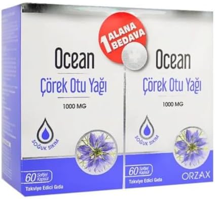 Orzax Ocean Çörekotu Yaği 1 Alana 1 Bedava