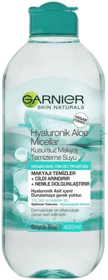 Alternative view of Skin Naturals Micellar Hyaluronik Aloe Kusursuz Makyaj Temizleme Suyu (400 ml)