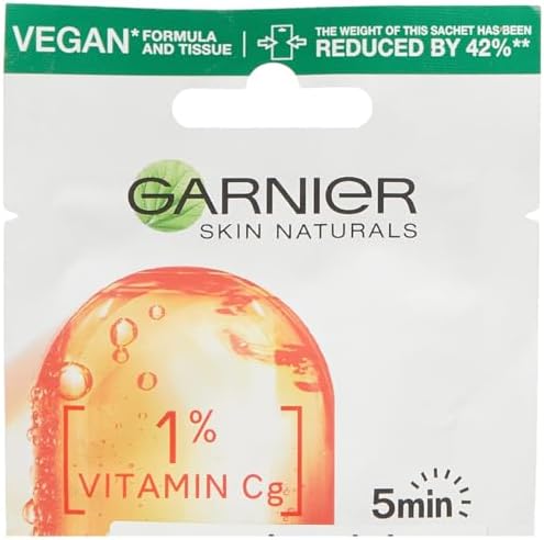 C Vitamini Yorgunluk Karşıtı Ampul Kağıt Yüz Maskesi