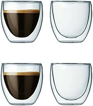 Alternative view of NETAVANTAJ Çift Camlı Espresso Shot Bardak Seti 4 Adet 80ml