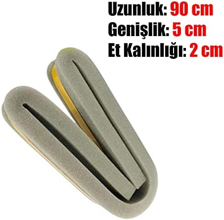 Alternative view of Kapı Altı Eşik Sünger Bant Kalın Soğuk İzolasyon Bandı Fitili 90 cm