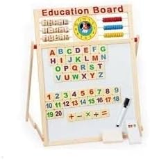 Hamaha Çocuk Manyetik Yazı Tahtası Ahşap Eğitim Çocukları Matematik