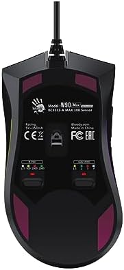 W90 MAX S. 10.000 CPI Optik RGB-Ultra Core 3&4 Aktif Gamer (Oyuncu) Mouse, Siyah